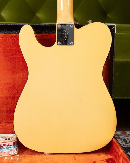 bushdog:Fender Telecaster Custom 1968 Blond / Black Binding Guitar For Sale True Vintage Guitar