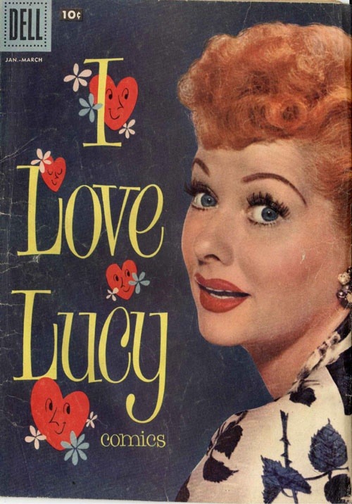fancydancynancy:  theniftyfifties:  ‘I Love Lucy’ comic book, 1950s.   ❤ Vintage