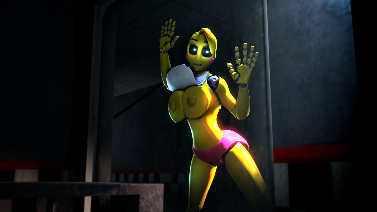 uwotinfokm8:  Hey look, squishy robo-boobs!So apparently flexes are actually really