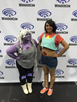 fatandnerdy:  If you’re evil and you’re on the rise you can count on the four of us taking you down!Amethyst - fatandnerdyStevonnie - theprettiestsirenPearl - isaisanisaSteven - caffeinatedqueer   