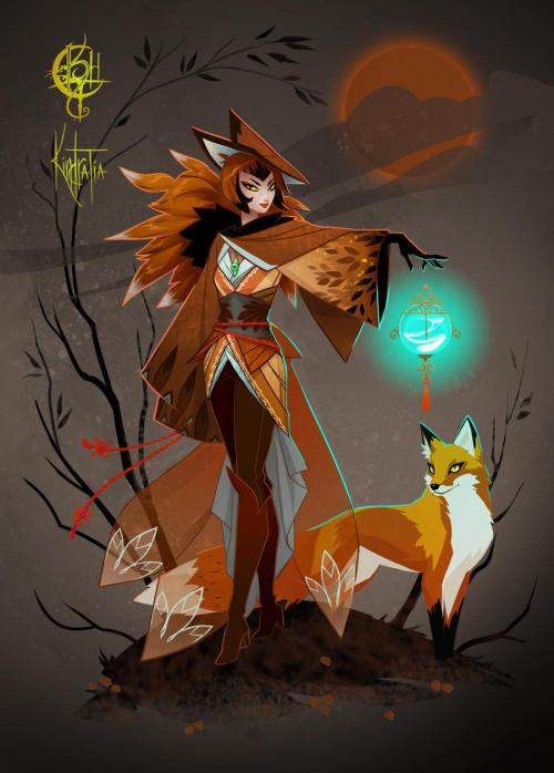 Fox witch(Adoptable already claimed)