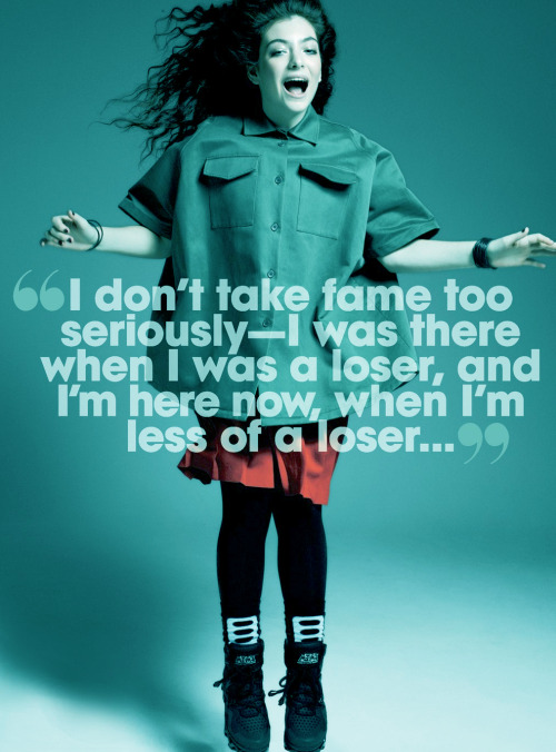 Lorde by Gregory Harris for Teen Vogue its-erva-venenosa.tumblr.com/ - légalise!