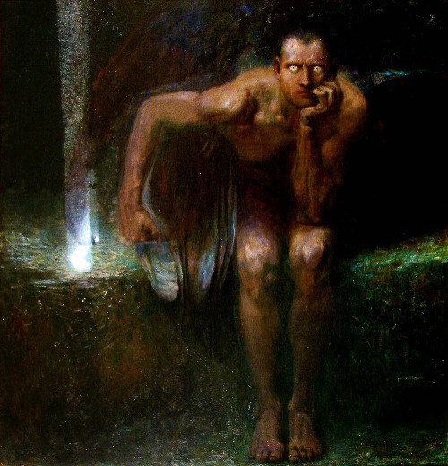 Lucifer (1890) - Franz von Stuck