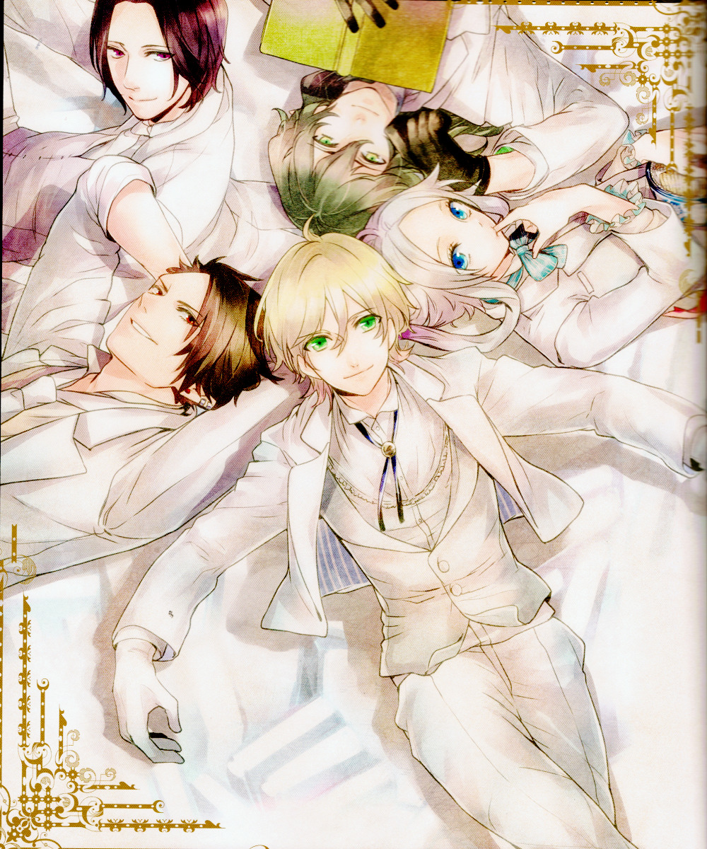 lovetyrant:  Makai Ouji - Artbook Images Since I got the artbook, I decided to scan