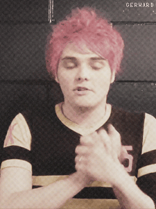 gerward:  Gerard being a cutie. [x] 