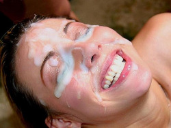 cumshot-in-my-face:  ust as it says. Pretty