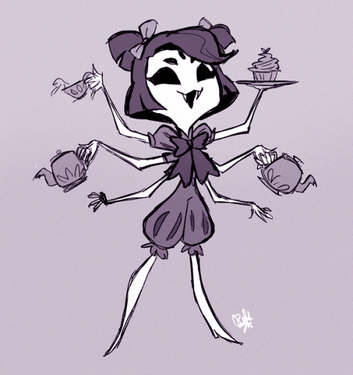 rollingrabbit:lil miss muffet