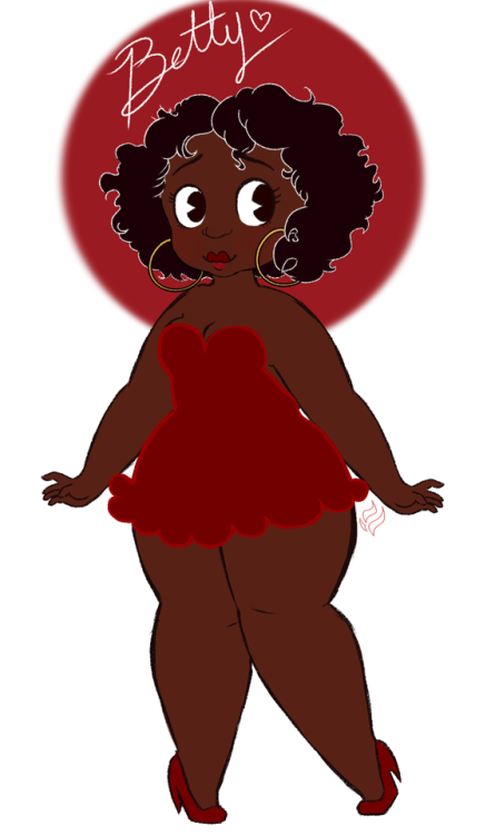 bearicorn-arts: Y’all know who it Is!!!  The Iconic, Illustrious, Betty Boop!!!