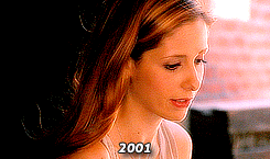 sulietsexual:Buffy Summers’ Hair Evolution [Requested by Anonymous]