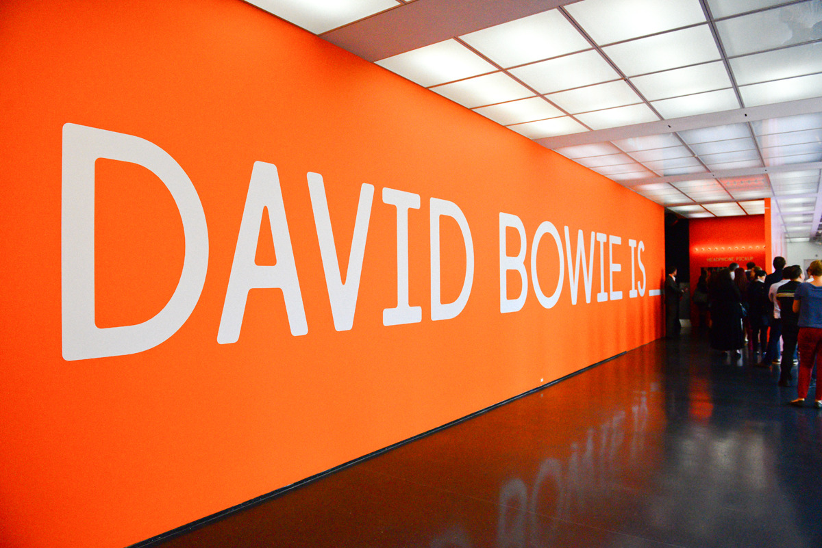 893thecurrent:  David Bowie Is, an exhibit about the remarkable career of a musician