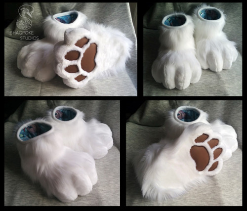 Some regular style softpaw feet for Rakhan! 