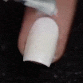 nailpornography:  Perfect Water Marble (easy clean up using Simply Peel) 