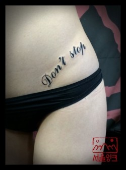 destroythewhore2:  It was not her choice to get this tattoo