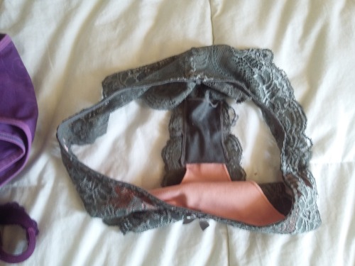 calzoneslove: mother and daughter panties, the dirty one is from the daugther (20yo), the rest from 