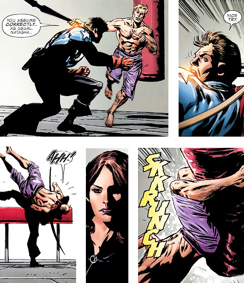 oras:  favorite bucky comic moments   captain america #600: bucky and clint training