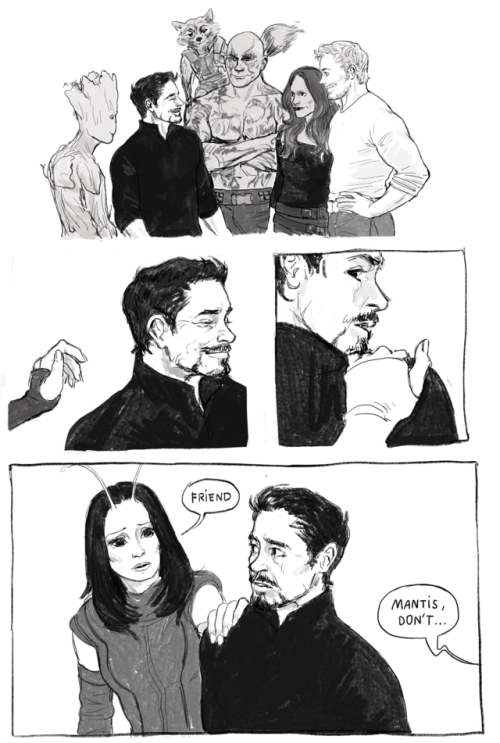 This Is So Self Indulgent But When I Came Upon @tonystarkdefensesquadmembers Post (x) I Imagined How