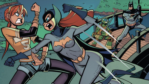 dicktripwire:Wallpapers from Batman/Teenage Mutant Ninja Turtles Adventures #2