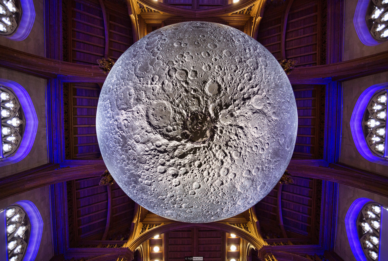 escapekit:  Museum of the Moon Multidisciplinary artist Luke Jerram has created several
