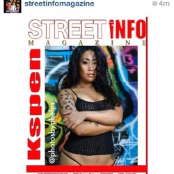 Model Is  Love_Kspen  Who Will Be In The Next Issue Of @Streetinfomagazine  She Is