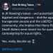 socialistexan:xochihuacoyotl:bpd-hoardic:itsapmseymour:She ain’t even subtle anymore lmaohad these images attachedshe’s outright saying she believes queer people are murderers when all we want is to be treated equal. from the murders of queer