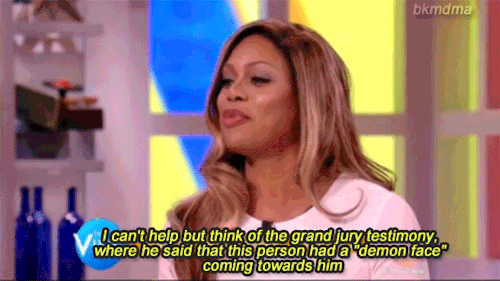 fuckyeahlavernecox:Laverne Cox weighs in on Ferguson on The View