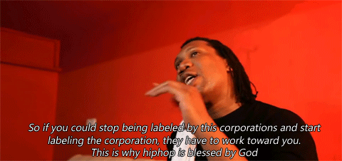 notoriouslynay:quadear:hiphop-in-the-brain:KRS ONE on Don’t let the label label