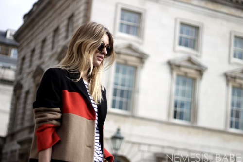 At The Somerset House, London Fashion Week, February 2013