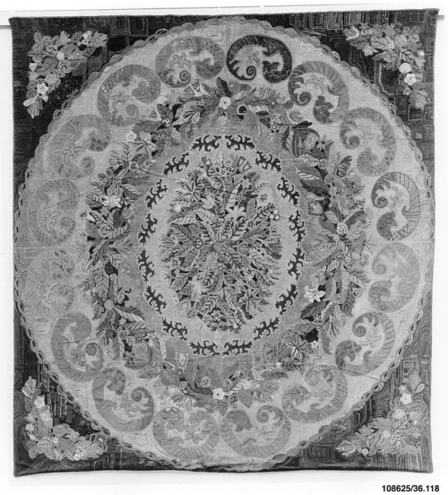 met-american-decor: Hooked Rug by American Decorative ArtsMedium: WoolGift of Mrs. George M. Moffat,
