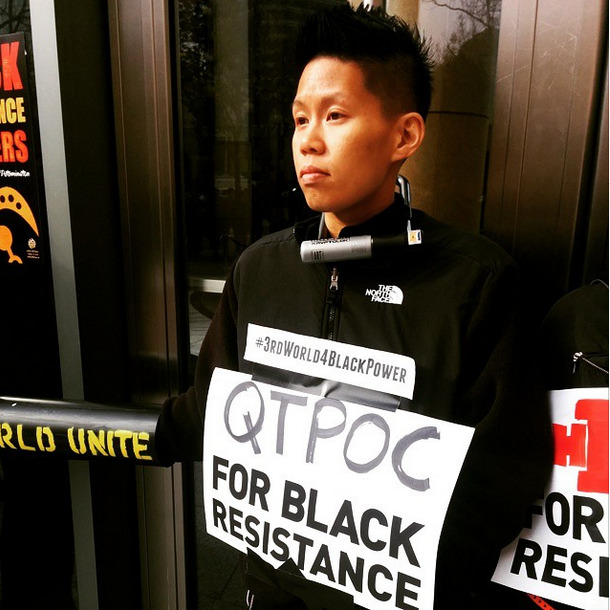 rhydonmyhardon:1/16/15 Protesters from the “3rd World 4 Black Power” movement