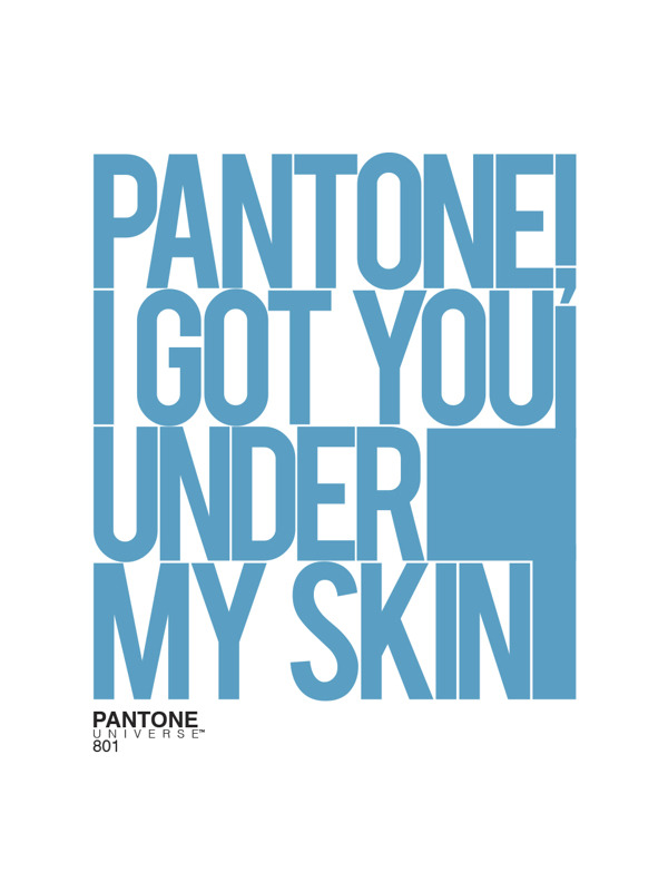 johnnybradshaw:  Pantone for everybody!  