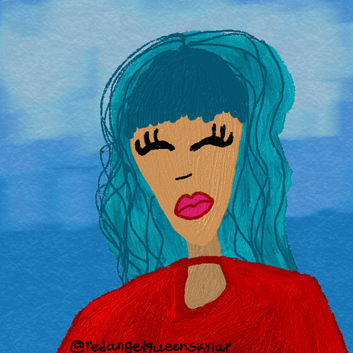 I Painted It On My Laptop Last Month. Painting Fun. I'm Going To Paint Another One Again On My Laptop.