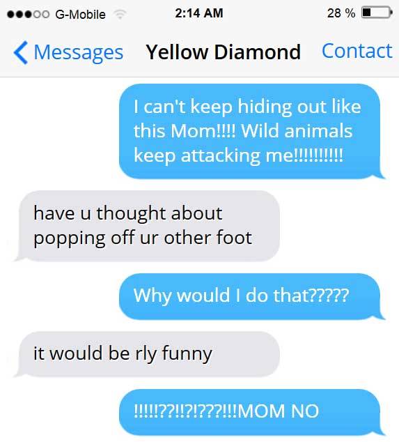 See, this is why Yellow Diamond is in charge. She’s got all the best ideas
