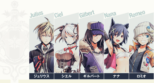 godeater:  God Eater 2 Characters Confirmed BLOOD Members: Julius Visconti, Ciel,