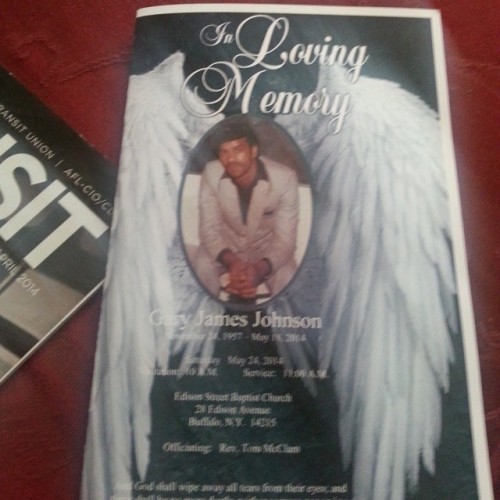 Wish I could’ve made it. Rest in peace Uncle Gary :-(