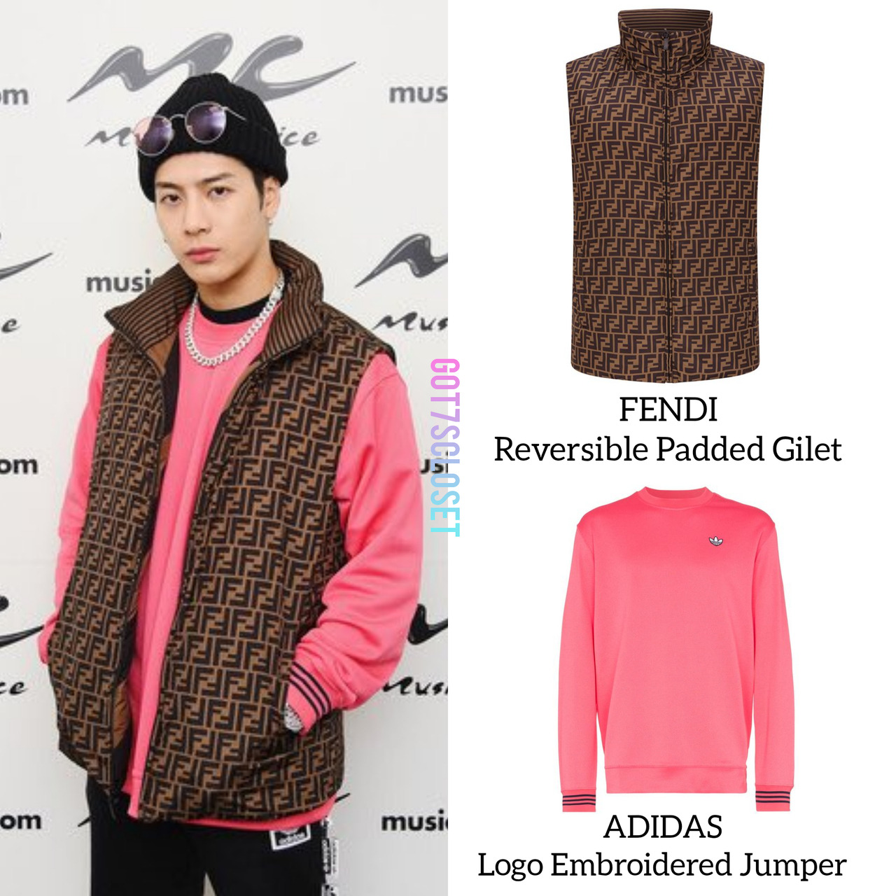 jackson wang fendi sweater