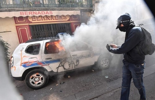 7 September 2019 - Act 43 of the Gilets Jaunes / Yellow Vest protests in Montpellier, France