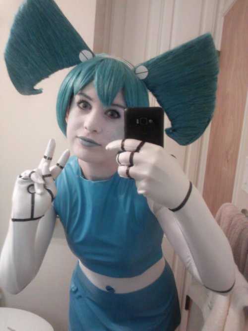 Porn Pics lissyfishy:  Finished my Jenny (XJ9) cosplay!That