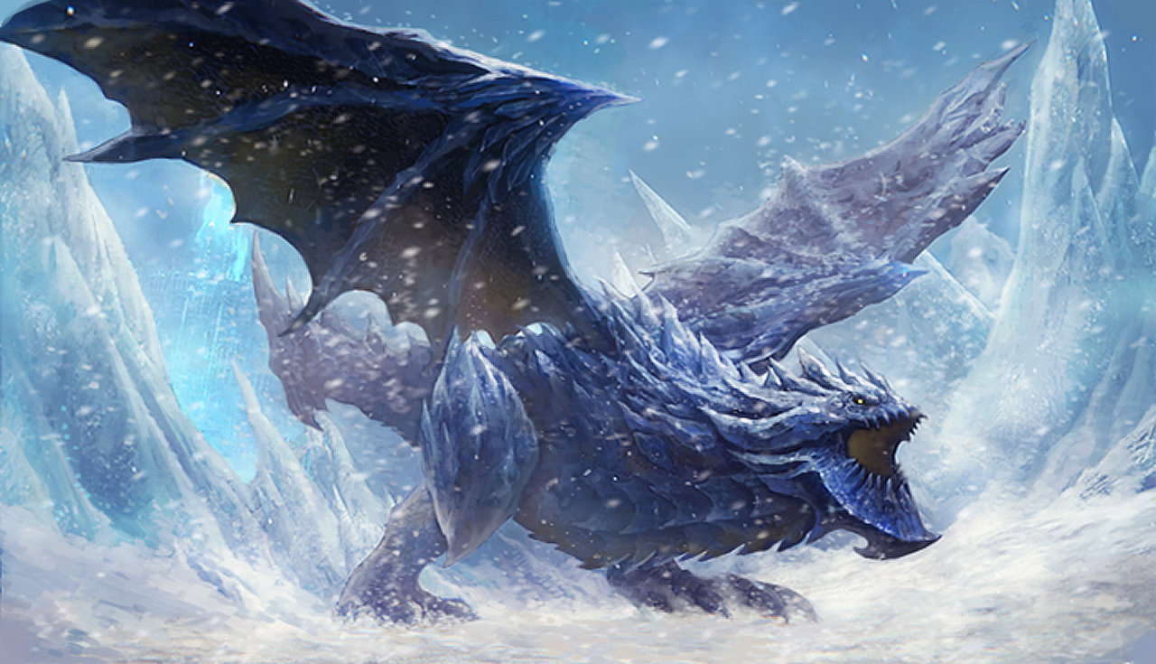 dragon-inside:    Ice Dragon by dohoon ahn   