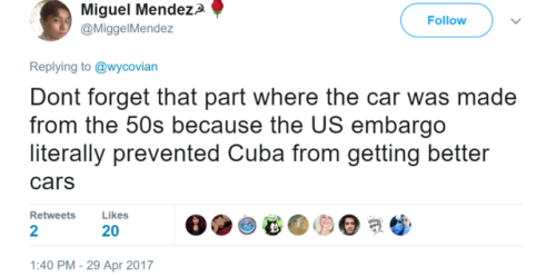 paddysnuffles: Yo, I lived in Santiago de Cuba for 4 months. I had a Cuban ID card and everything. L