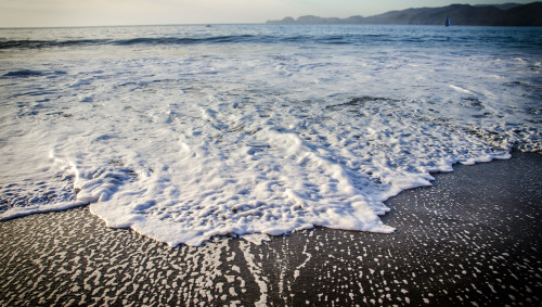 Baker Beach January, 2014.