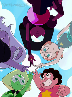 afoxinwonderland:We are the Crystal Gems!