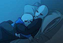 demorrt-arts:  gaster with snuggies makes