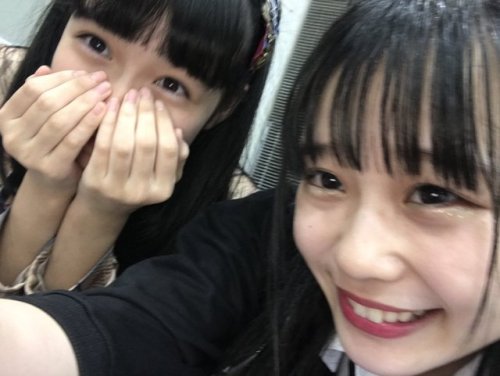 hkt48g:  Tomonaga Mio - Sakaguchi Riko - Murakawa Bibian - Imamura Maria