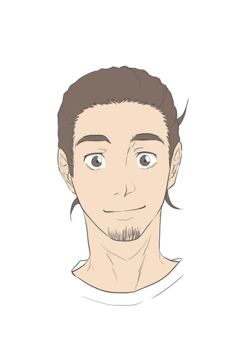 drawverylittle:  Tanaka, Tanaka, let down your hai– oh. 