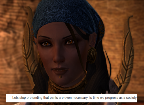 bubonickitten: Dragon Age II + text posts meme – Isabela Someone requested Isabela, so here&rs
