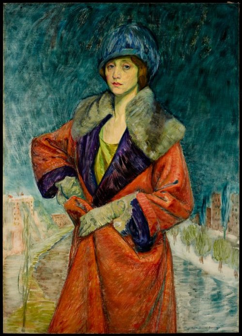 mia-paintings:Self Portrait, Frances Cranmer Greenman, 1923, Minneapolis Institute of Art: Paintings