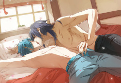 yaoisexyaoi:  DRAMAtical murder on We Heart