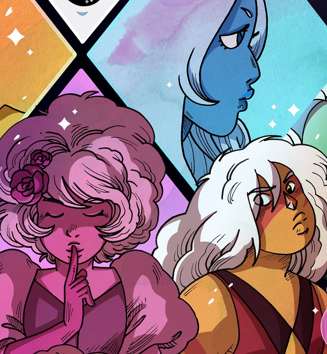 secondlina: secondlina:   New Steven Universe print now completed!! Gonna have this