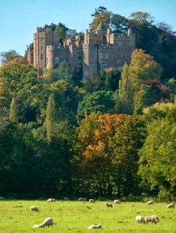 pagewoman:  source  Dunster Castle, Exmoor, Somerset, England.  BAAAAAAA