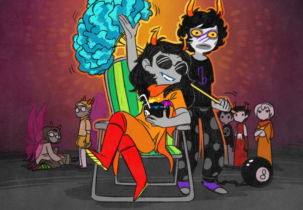 xamag-homestuck:  The first set I did for A6A6I5